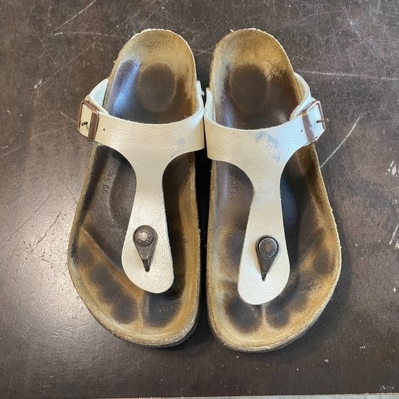 Birkenstock Gizeh T Strap Flip Flops Women’s Size 36 - Picture 2 of 11